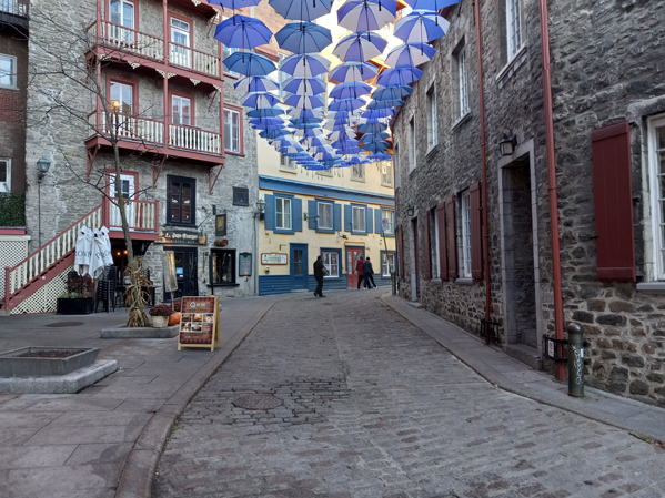 One of the oldest streets on Quebec City