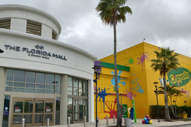 The Crayola Experience at the Florida Mall.