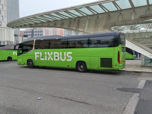 Flixbus service between Lisboa and Albufeira