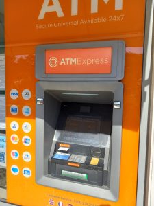 ATM in Albufeira Portugal