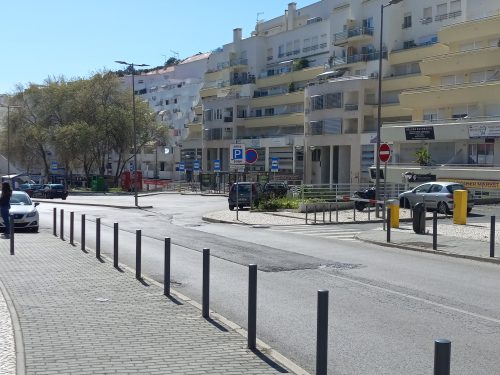 View of Albufeira Flixbus termina.